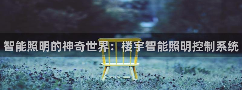 智能照明的神奇世界：楼宇智能照明控制系统