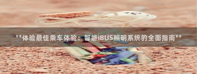 **体验最佳乘车体验：智能iBUS照明系统的全面指南**