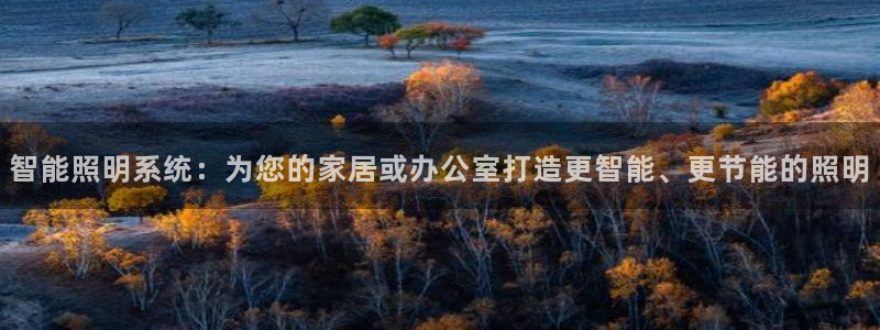 智能照明系统：为您的家居或办公室打造更智能、更节能的照明