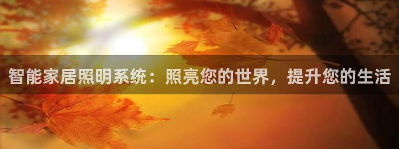 智能家居照明系统：照亮您的世界，提升您的生活