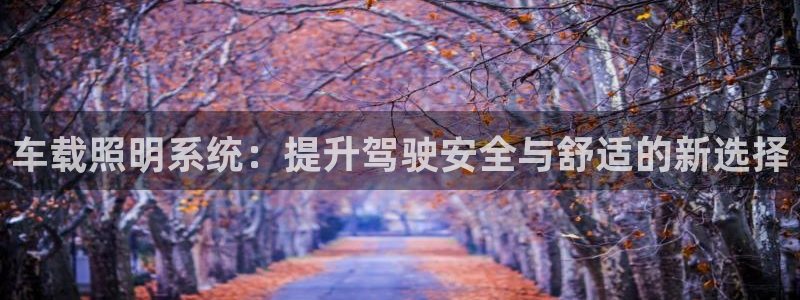 车载照明系统：提升驾驶安全与舒适的新选择