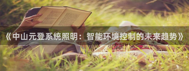 《中山元登系统照明：智能环境控制的未来趋势》